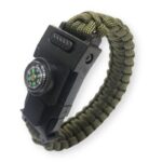 Bracelet de Survie en Paracorde Avec Boucle en Plastique et Lumière LED Duncan