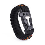 Bracelet de Survie en Paracorde Avec Grattoir et Sifflet Jonas - Mon Bracelet Homme