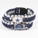 Bracelet de Survie en Paracorde Avec Logo Équipe de Foot US Malcolm - Mon Bracelet Homme