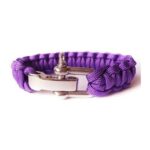 Bracelet de Survie en Paracorde Avec Manille en Acier Inoxydable Ermias - Mon Bracelet Homme