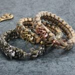 Bracelet de Survie en Paracorde Avec Tête de Mort pour Homme Paxton - Mon Bracelet Homme