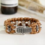 Bracelet de Survie en Paracorde et en Acier Inoxydable Archie - Mon Bracelet Homme