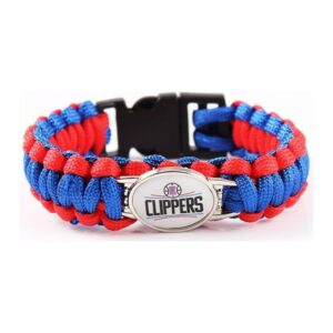 Bracelet de Survie Tressé Logo Équipe Basketball Angel - Mon Bracelet Homme