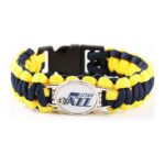 Bracelet de Survie Tressé Logo Équipe Basketball Krew - Mon Bracelet Homme