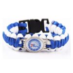 Bracelet de Survie Tressé Logo Équipe Basketball Kyng