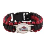 Bracelet de Survie Tressé Logo Équipe Basketball Mauricio