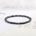 Bracelet Hématite 4Mm Jasper pour Homme en Perles - Mon Bracelet Homme