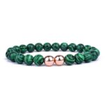 Bracelet Malachite Véritable Benson pour Homme - Mon Bracelet Homme