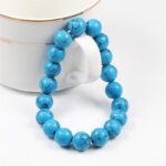 Bracelet Pierre Turquoise Véritable Pour Homme (Perle) - Mon Bracelet Homme